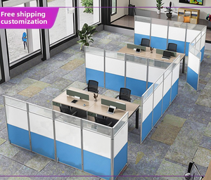 Divisorio Mobile Pieghevole in Lega di Alluminio Moderno e Semplice per Ufficio e Magazzino - Partizioni Mobili per Ufficio all'Ingrosso - Product Image 5