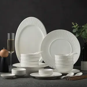 Restaurante porcelana sobremesa prato pão placas cerâmicas impressas personalizadas