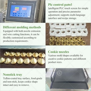 Machine à biscuits chinois semi-automatique électrique pour la fabrication de biscuits à la main, machine à distribuer pour <span class=keywords><strong>boulangerie</strong></span> - Product Image 4