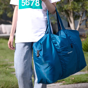 กระเป๋าเดินทางพับได้แบบพกพา ดีไซน์ใหม่ สำหรับใส่เสื้อผ้า ของใช้ส่วนตัว เหมาะสำหรับการเดินทาง ออกกำลังกาย และเล่นกีฬา - Product Image 2