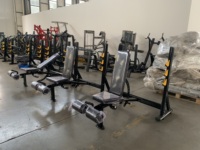 Équipement de musculation professionnel pour usage commercial, banc de musculation plat assis pour exercices avec poids libre, machine de musculation pour la musculation