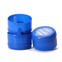 Sella Fifty Top Jucoan 100 Tappi Per Bottiglie D'acqua, 55 Mm 3 E 5 Galloni Tappi Quad Lock Cover - Foto 4