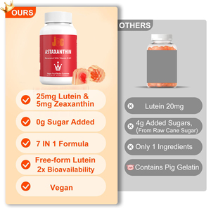 Gomitas de Astaxantina de Marca Propia con Resveratrol, Vitamina E y Extracto de B para el Apoyo de la Salud Ocular y Mejora de la Inmunidad - Product Image 5