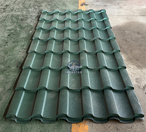 러시아 시장용 C8 C10 C18 T21 C35 C44 금속 지붕 타일 시트 롤 성형기 - Product Image 5