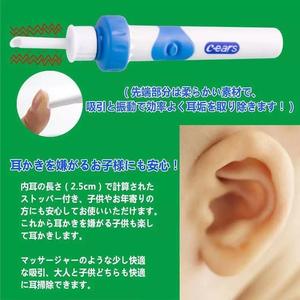 Nuevo Diseño, 1 Juego de <span class=keywords><strong>Limpiador</strong></span> de Oídos Eléctrico, <span class=keywords><strong>Limpiador</strong></span> de Cera de Oídos Eléctrico Seguro, Removedor de Cera, Herramienta de Limpieza Indolora - Product Image 6