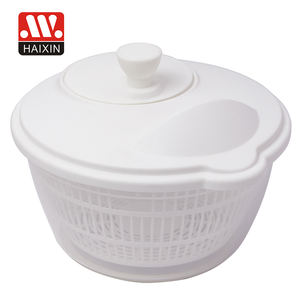 HAIXIN, ustensiles de cuisine très vendus, mélangeur <span class=keywords><strong>à</strong></span> <span class=keywords><strong>salade</strong></span> de 2,3 L, <span class=keywords><strong>essoreuse</strong></span> <span class=keywords><strong>à</strong></span> <span class=keywords><strong>salade</strong></span> manuelle en plastique pour fruits et légumes avec bol - Product Image 1