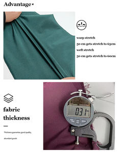 ผ้าย้อนส์ย้อมผ้า4ทางสำหรับผู้ชายเสื้อผ้าแนวสปอร์ต100D ผ้า NS 130-135 GSM NS ของญี่ปุ่น - Product Image 6