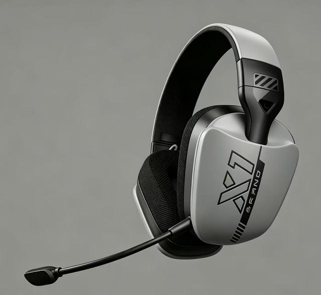 2.4G Over Ear Gaming Headphones Wireless Headset Low Latency with Mic for PC/PS5/PS4/Switch