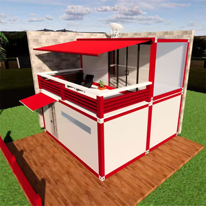 Casa Contenedor Plegable Portátil Prefabricada de Hormigón Rápido Dongji, Casa de Acero de Estilo Industrial para Uso en <span class=keywords><strong>Hoteles</strong></span> y Hogares, Económica - Product Image 6