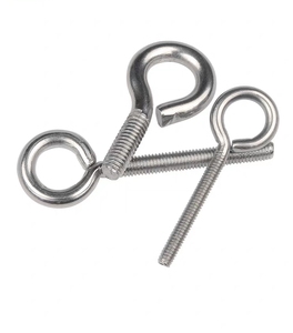Cintre en spirale en acier avec crochet galvanisé pour boulon à œil <span class=keywords><strong>Tige</strong></span> <span class=keywords><strong>filetée</strong></span> <span class=keywords><strong>Anneau</strong></span> Boulon <span class=keywords><strong>Anneau</strong></span> Crochet Vis Finition simple - Product Image 5