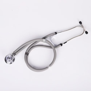 Estetoscopio de doble cabezal, estetoscopio médico profesional, instrumento manual de clase II, estetoscopio de acero metálico - Product Image 5