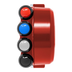 ฝาครอบควบคุมคันเร่งพร้อมสวิตช์มือจับแบบบูรณาการสำหรับ BMW S 1000 RR (สีแดง) - Product Image 1