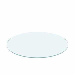 Dessus de table en verre trempé transparent DB 24 \ "Table à thé convertible à bord poli et plat de 1/4 \" d'épaisseur pour une utilisation en entrée de ferme - Product Image 5