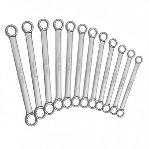 N/SE12 Combination Wrench Set 8-19mm Metric Ring Spanner <b>Tools</b> For Automotive Repair - Product Image 2