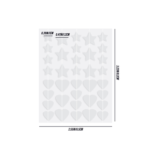 แผ่นแปะสิวไฮโดรคอลลอยด์รูปดาวแบบ<span class=keywords><strong>ลอก</strong></span>ออกง่ายพร้อมแถบฉีก - Product Image 2