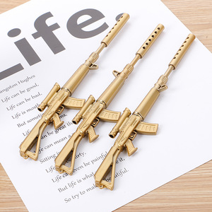Bolígrafo de Gel Novedoso con Forma de Pistola de Juguete de Plástico Barato al por Mayor para Niños Escolares - Product Image 2