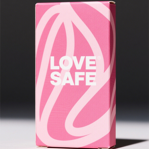 Caja de Condones Personalizada de Cartón Marfil de Lujo con Laminación Mate, Recubrimiento UV y Relieve para <span class=keywords><strong>Marcas</strong></span> de Anticonceptivos Premium - Product Image 1