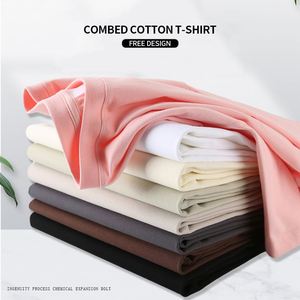 2024 High Quality Wholesale 100% Cotton <b>Tshirts</b> Sublimation T Shirts Plain Custom Printing Oversized <b>White</b> Blank T-Shirt - Product Image 4