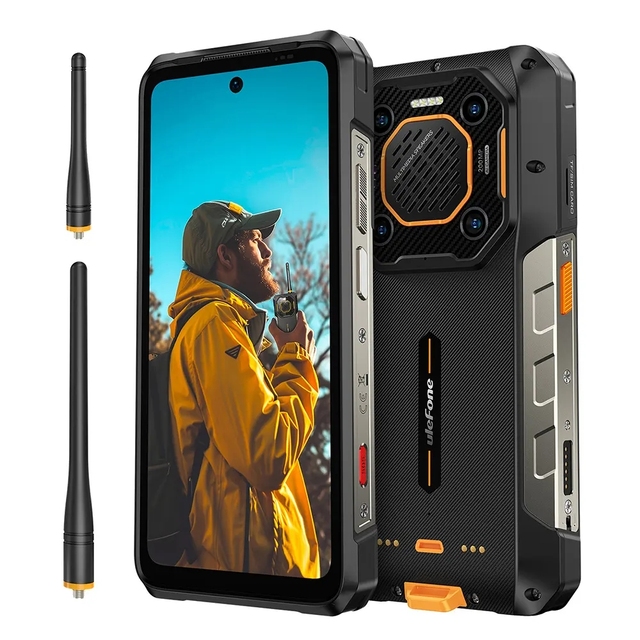 Ulefone ARMOR 26 ULTRA 5G 6.78" DMR UHF/ VHF Dual Band Two Way 12+512GB 15600mAh Rugged Walkie Talkie Phone