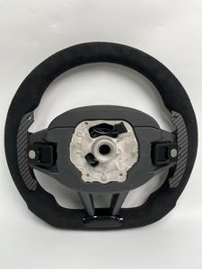 Venta Directa de Fábrica: <span class=keywords><strong>Volante</strong></span> de Cuero Negro para Toyota Corolla, Land Cruiser LC300, Mark X, LC200, Hiace, LC79, N80, N70 - Product Image 5