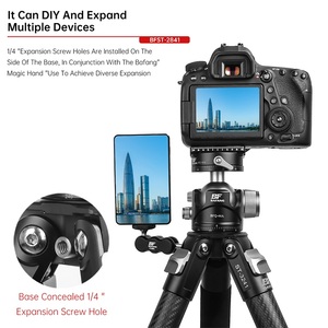 Nuevos productos Trípode profesional para cámara <span class=keywords><strong>Dslr</strong></span> Trípode de fibra de carbono de video resistente de alta calidad 10 Soporte de trípode Fibra de carbono - Product Image 4