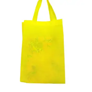 Embalaje Reutilizable Polipropileno Laminado No Tejido Compras Tote Rpet Pp Bolsa Con Logotipo Personalizado