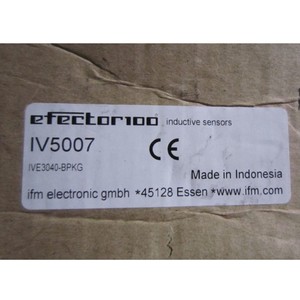 Un capteur de proximité inductif IFM New EFECTOR IV5007 - Product Image 1