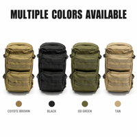Sac à dos tactique imperméable de qualité supérieure avec bretelles détachables pour la chasse, la survie et les activités de plein air