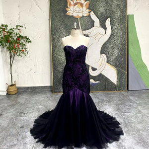 Black Wedding Dresses - Wedding Dresses with Black Sash - Elegant Design