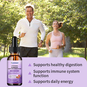 Ausreson OEM Liposomale Berberine Ceylon Kaneel Vloeibare Druppels Gezonde Spijsvertering Ondersteunt Immuunsysteem Liposomale Berberine Vloeibare Druppels - Product Image 2