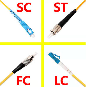 Cable de Fibra Óptica SC FC LC ST Monomodo Multimodo 3M Grado Profesional para Uso en Interiores Material PVC - Product Image 1