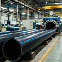 Tuyau d’irrigation flexible en PE100 HDPE, haute pression, léger et facile à installer pour l’alimentation en eau des terres