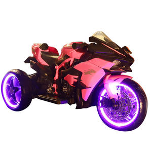 JXB ركوب اللعب بطارية قابلة للشحن تعمل دراجة نارية للأطفال للأطفال الاطفال ركوب على سيارة <span class=keywords><strong>3</strong></span>-عجلة دراجة نارية - Product Image 1