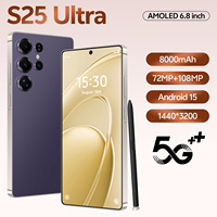 Meilleur Smartphone 5G S25 Ultra 2026 Deca Core Appareil Photo 200MP Écran 6.8'' Batterie 8000mAh+ 16Go+1To Android 15 Débloqué