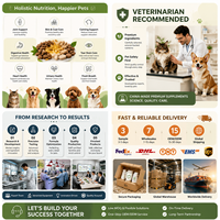 Pâte de supplément probiotique pour chiens et chats 60ml Soutien nutritionnel pour la santé digestive des animaux de compagnie Marque privée OEM