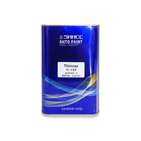 Vernis acrylique C-135 2K de haute qualité à séchage rapide et lent pour peinture de voiture Liquide stable avec pigment