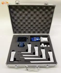 Thú Y video laryngoscope xách tay cầm tay 4.5 inch HD màn hình cảm ứng