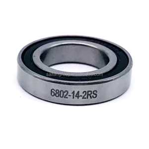 <span class=keywords><strong>Cuscinetti</strong></span> Miniatura per Biciclette 6802-14 2RS SAIFAN 6802/14 Cuscinetto a Sfera a Gola Profonda MR14245 2RS per Bici Elettrica 14X24X5 - Product Image 3