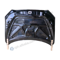 Capó de Fibra de Carbono Ligero Personalizado para Mitsubishi Lancer Evolution EVO 10 X, Capó de Motor de Fibra de Carbono 2008-2015
