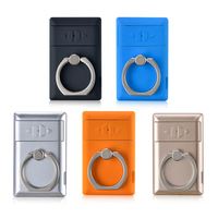 Support de téléphone portable personnalisé avec anneau, briquet électronique USB rechargeable multilingue