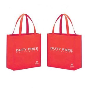 Sacs en non-tissé écologiques recyclés découpés sur mesure, sacs promotionnels réutilisables, sacs de shopping en non-tissé, sac en non-tissé avec logo - Product Image 1