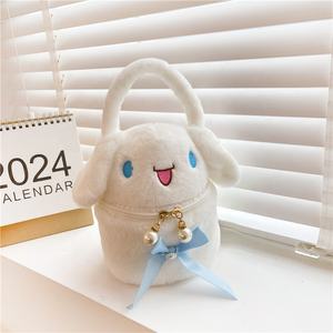 Bonita bolsa de maquillaje de felpa Kawaii, bolsa de cosméticos portátil de gran capacidad, bolsa de almacenamiento de artículos de tocador de viaje, - Product Image 3