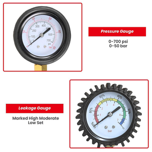 Podofo 46pcs Compression <b>Tester</b> Car Tool Sets Diesel and Petrol Engines Pressure Loss <b>Tester</b> Car Repair Tool Wholesale Price - Product Image 4