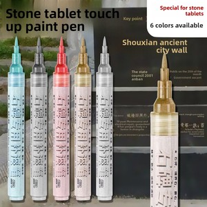 Marqueur de <span class=keywords><strong>peinture</strong></span> <span class=keywords><strong>pour</strong></span> lettrage extérieur grande capacité, permanent, imperméable, résistant à la décoloration, 0,7 mm, 12 couleurs, stylo marqueur <span class=keywords><strong>pour</strong></span> monuments en plastique - Product Image 2