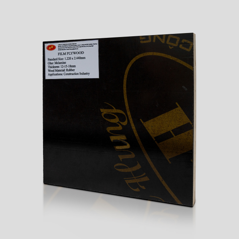 High Grade 18mm Film Faced Plywood Waterproof Load-Bearing 15mm Thickness Direct from Vietnamese Factory