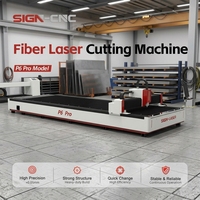 Machine de découpe laser automatique CNC pour tôles en acier inoxydable – Prix pour atelier métallurgique