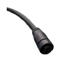 Cable de PVC M16 de 2+3 Pines con Conector Impermeable IP68, 300V 10A 5A, para Iluminación LED de Alta Gama para Exteriores