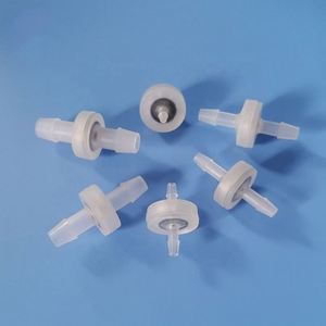 Оптовая продажа PVDF 1/4 "(6,4 мм) пластиковый односторонний газовый обратный диафрагма для сброса давления озона обратный клапан - Product Image 2