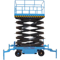Ascenseur mobile 14m Prix 500kg Plate-forme élévatrice à ciseaux hydraulique Chariot élévateur à cisaillement mobile Machine Skyjack Man Lift