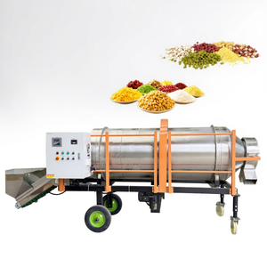 Mezcladora de Tambor Continuo de Acero Inoxidable de Alta Eficiencia con Motor AC para Secado en Procesamiento de Alimentos y Producción de Condimentos - Product Image 1